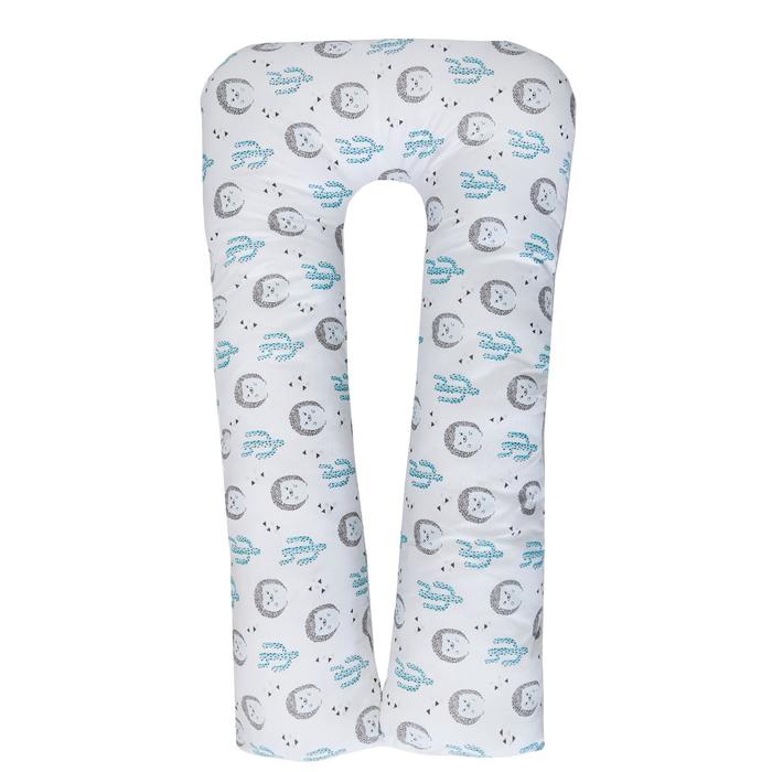 фото Наволочка к подушке для беременных u-образная «ёжики», размер 340х35 см amarobaby