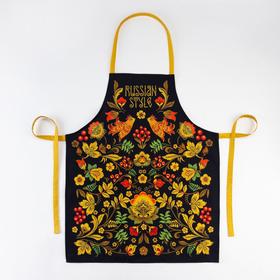 

Фартук "Этель" Russian style (вид2) 60х70см, 100% хл, саржа 190 гр/м2