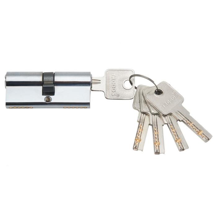 Цилиндр латунный ЦМП 70(35/35)-5К CP , цвет хром