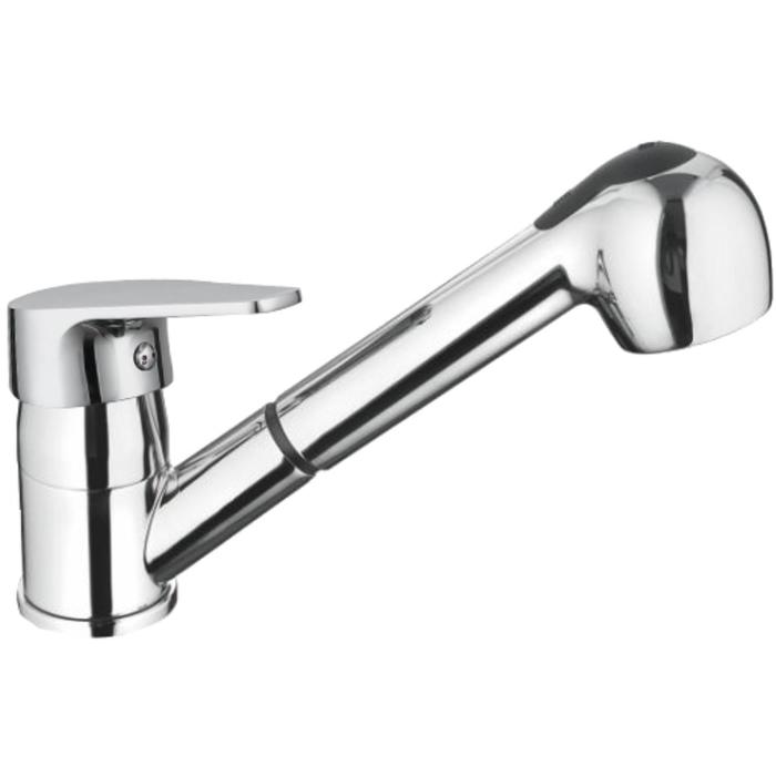 Смеситель для кухни Eleanti однорычажный с гибкой подводкой картридж 40 мм хром 4936₽