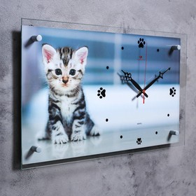 

Часы настенные "Котёнок", плавный ход, АА, 35 х 60 см