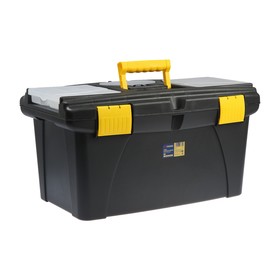 Ящик для инструмента TUNDRA, 22", 56.5x32.5x29 см, пластиковый, подвижной лоток, 2 орг-ра