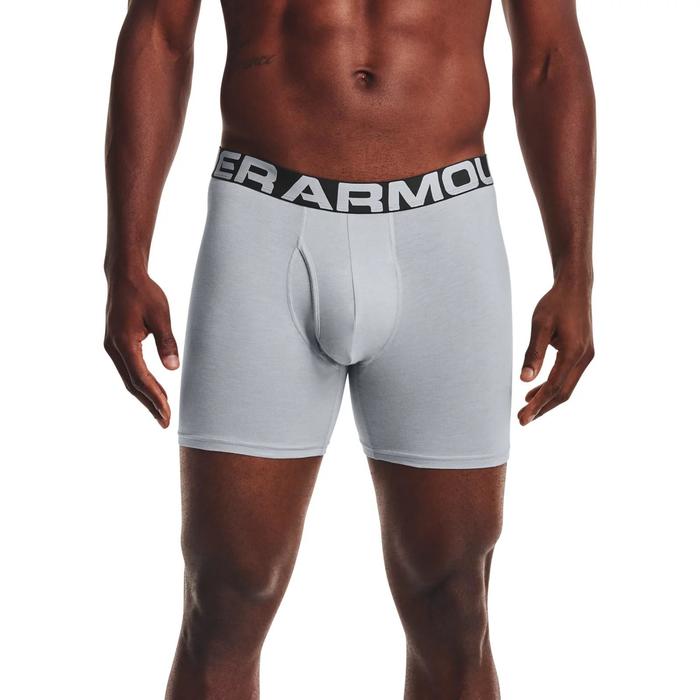 фото Трусы мужские, 3 шт under armour charged cotton 6in 3 pack, размер 50-52 (1363617-012)