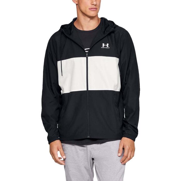 фото Ветровка under armour sportstyle wind full zip hooded jkt, размер 50-52 (1329297-001)