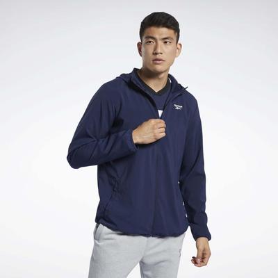 Ветровка мужская, Reebok Te Woven Jacket, размер 48-50 (FU3098) (6863015) -  Купить по цене от 3 267.00 руб. | Интернет магазин SIMA-LAND.RU