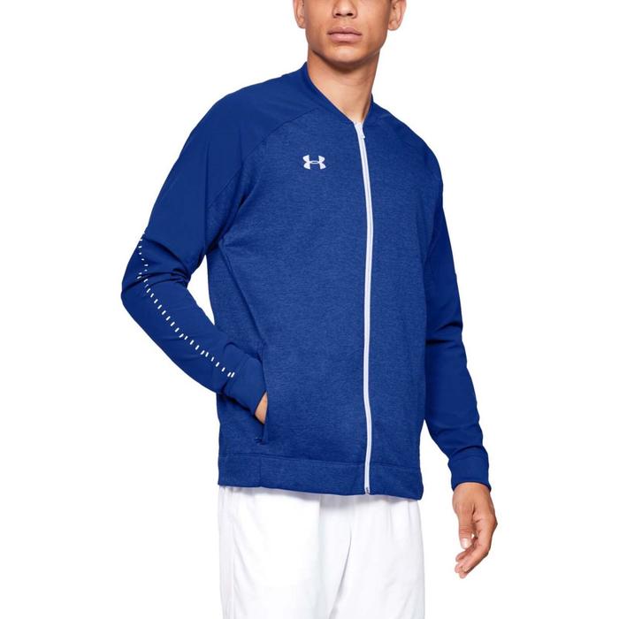 фото Ветровка under armour q lifier hybrid warm-up jacket, размер 48-50 (1327203-400)