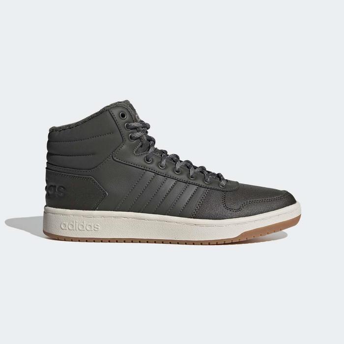 фото Кеды adidas hoops 2.0 mid, размер 40,5 (fw3514)