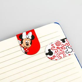 

Открытка с магнитными закладками "В поисках блестящих идей", Минни Маус, 6 шт.