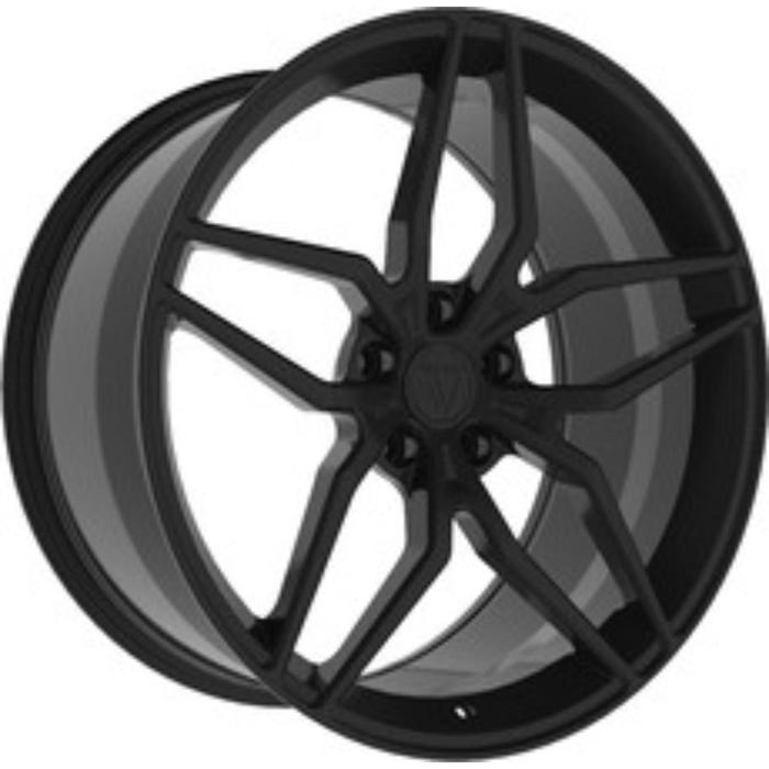 фото Диск кованый vissol f-928 9.5x22 5x120 et49 d72.6 gloss_black