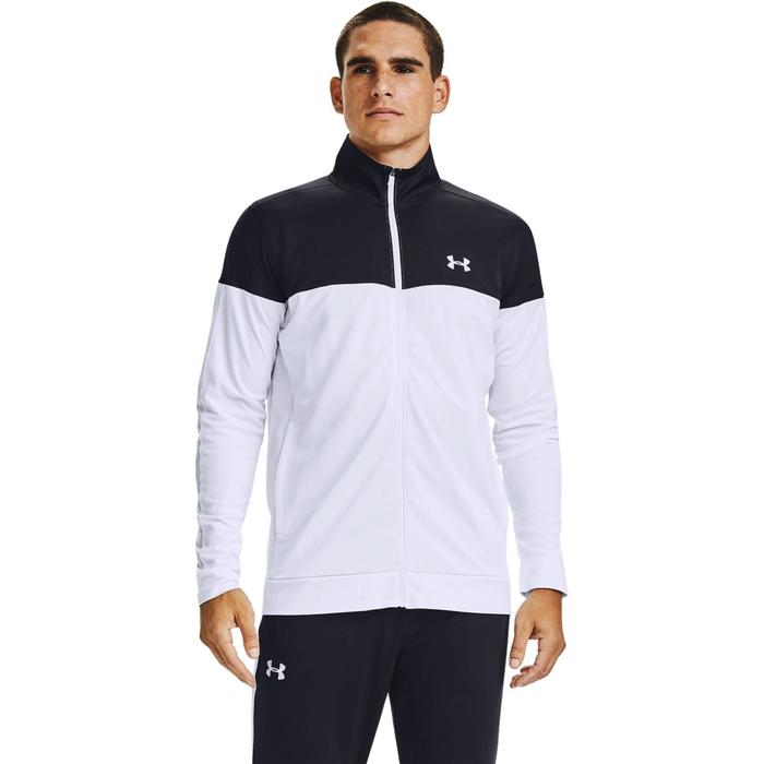 фото Куртка under armour sportstyle pique track jacket, размер 50-52 (1313204-006)