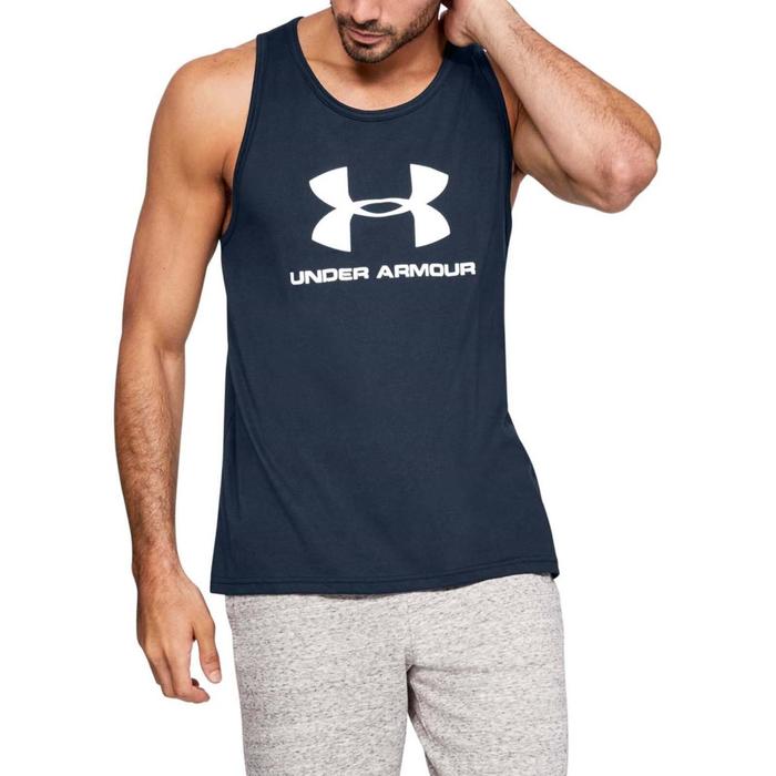 фото Майка under armour sportstyle logo tank, размер 50-52 (1329589-409)