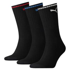 

Носки 3 пары Puma PUMA SPORT CREW STRIPE 3P black, размер 35-38 (90697601)