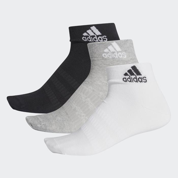 фото Носки 3 пары adidas light ank 3pp, размер 34-36 (dz9434)