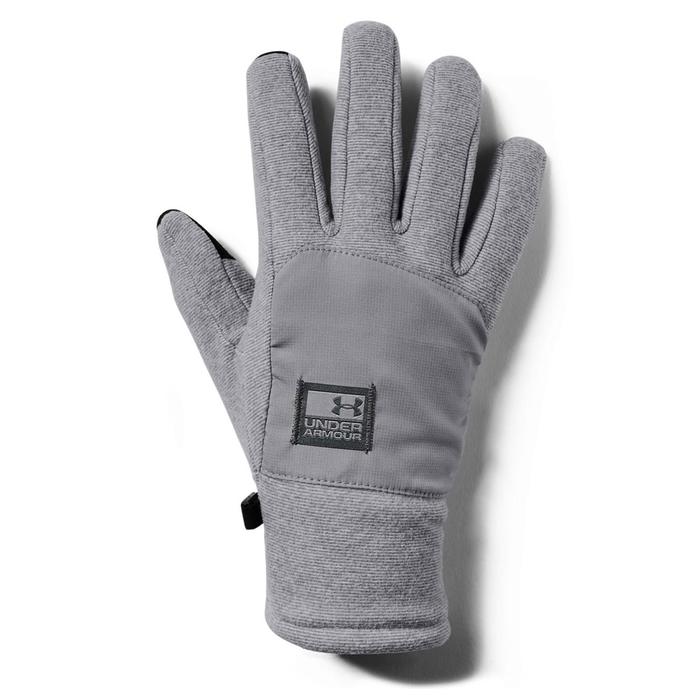 фото Перчатки under armour men's cgi fleece glove, размер 18,4-19,1 (1343217-035)