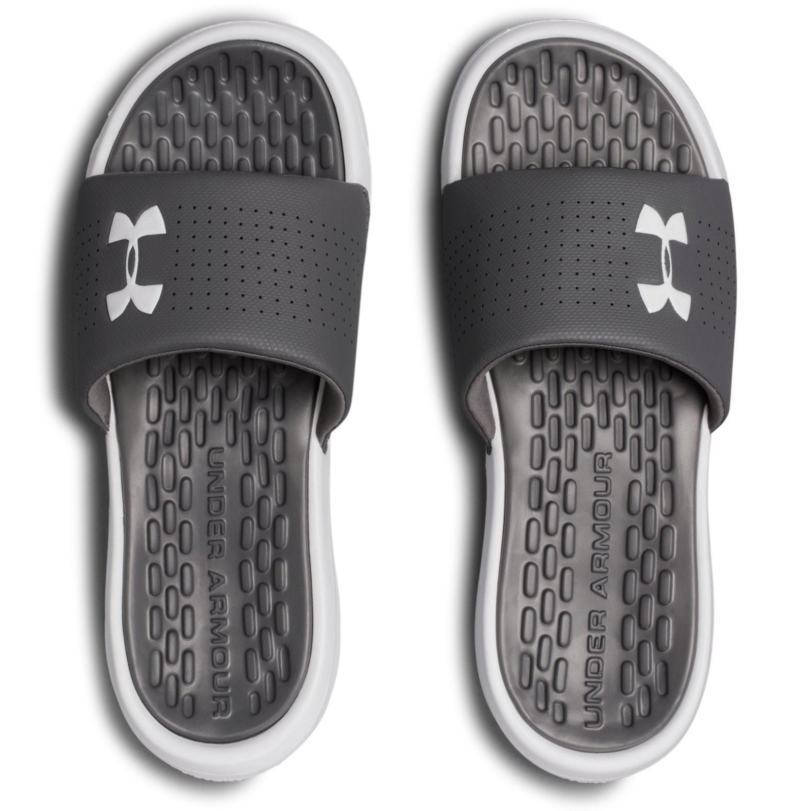 ua playmaker fixed strap slides