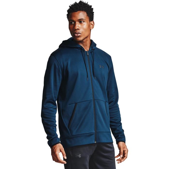 фото Толстовка under armour fleece fz hoodie, размер 56-58 (1357110-408)