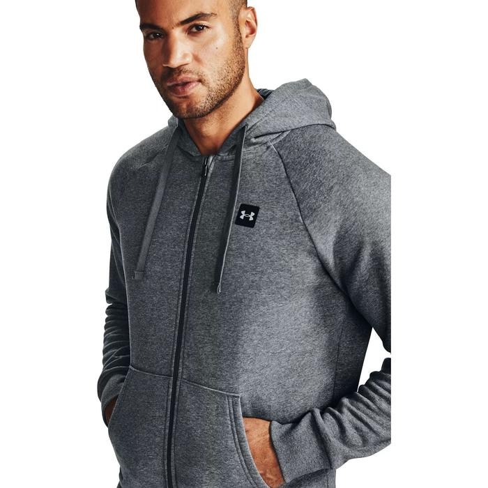 фото Толстовка under armour rival fleece fz hoodie, размер 50-52 (1357111-012)