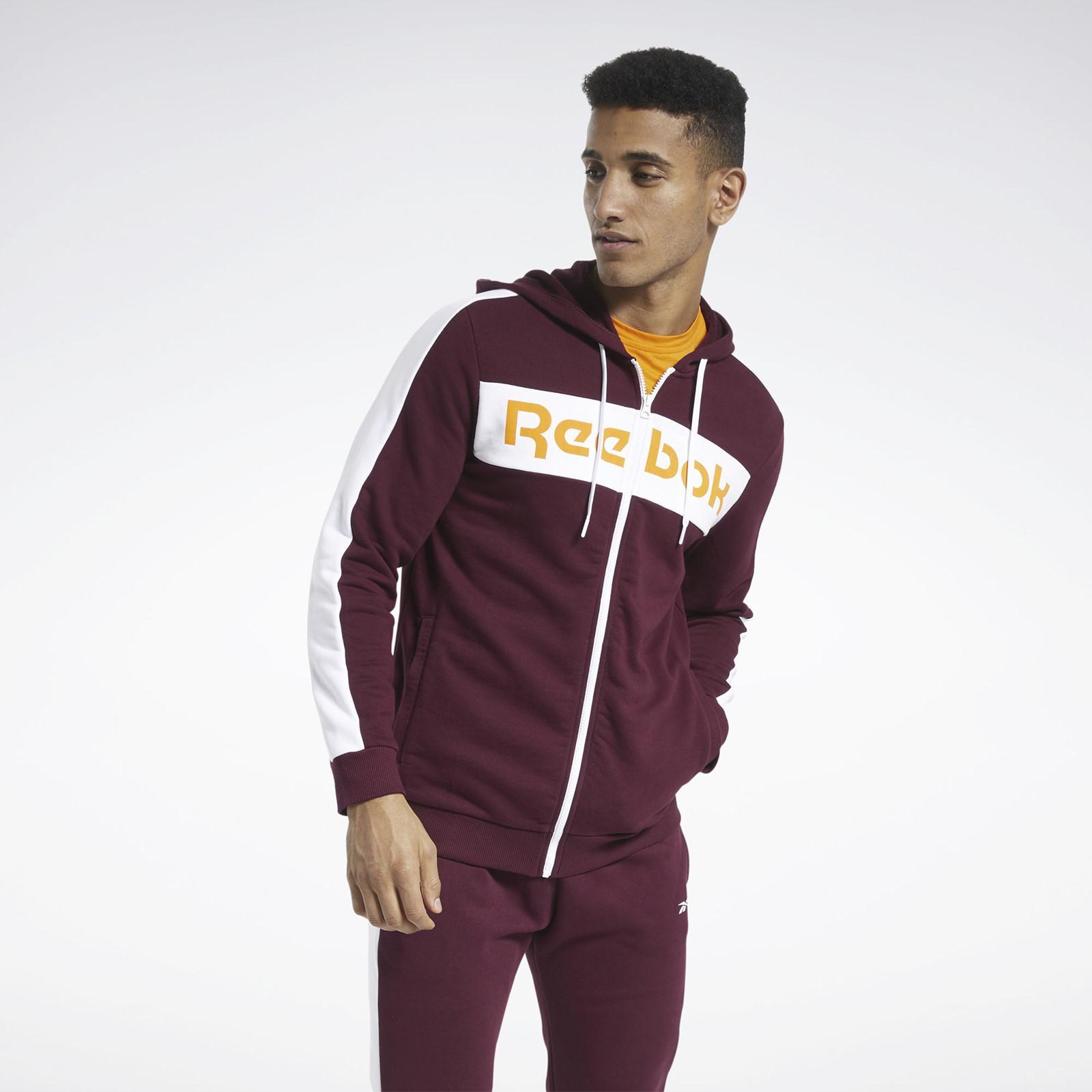 Толстовка мужская, Reebok TE LL FZ Hoodie MAROON, размер 48-50 (FU3126)  (6867695) - Купить по цене от 4 381.00 руб. | Интернет магазин SIMA-LAND.RU