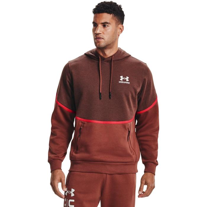 фото Толстовка under armour rival max hoodie, размер 48-50 (1357090-688)