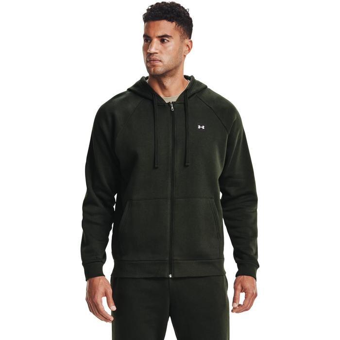 фото Толстовка under armour rival fleece fz hoodie, размер 48-50 (1357111-310)