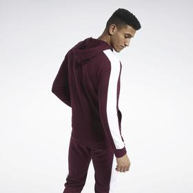 

Толстовка мужская, Reebok TE LL FZ Hoodie MAROON, размер 56-58 (FU3126)