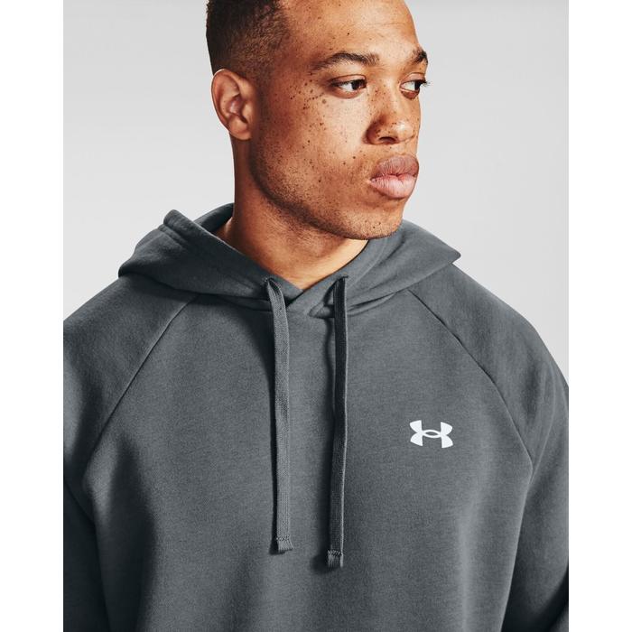 фото Худи мужское, under armour rival cotton hoodie, размер 54-56 (1357105-012)