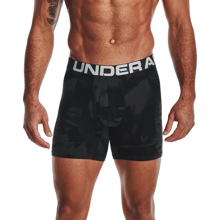 фото Трусы 3 шт under armour charged cotton 6in novelty 3 pack, размер 46-48 (1363615-003)