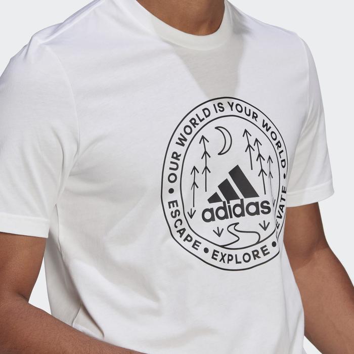 Футболка мужская, Adidas Explore Nature Graphic Tee, размер 52-54 (GL2690)  (6868150) - Купить по цене от 1 890.00 руб. | Интернет магазин SIMA-LAND.RU