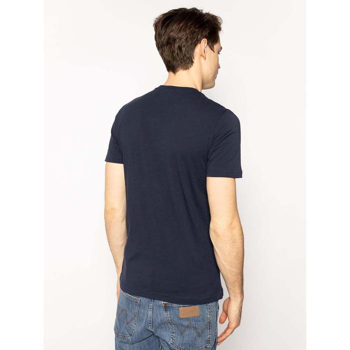 

Футболка мужская, Lee WOBBLY LOGO TEE NAVY DROP, размер 50 (L65QAIEE)