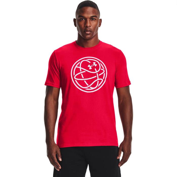 фото Футболка under armour hoops icon tee, размер 50-52 (1361920-600)