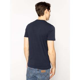 

Футболка мужская, Lee WOBBLY LOGO TEE NAVY DROP, размер 44-46 (L65QAIEE)