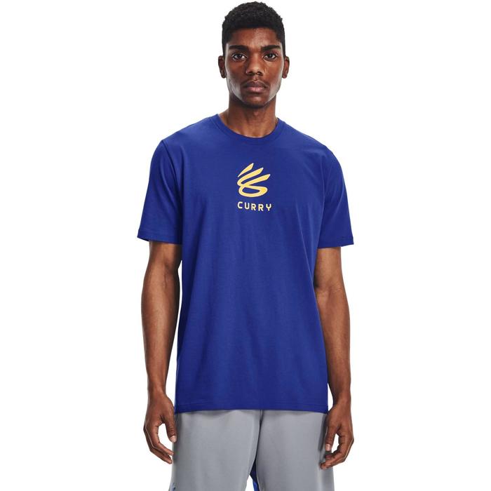 фото Футболка under armour curry underrated splash tee, размер 46-48 (1362819-400)