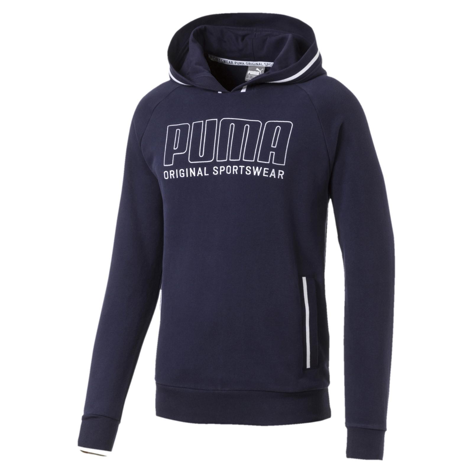 puma original sportswear hoodie