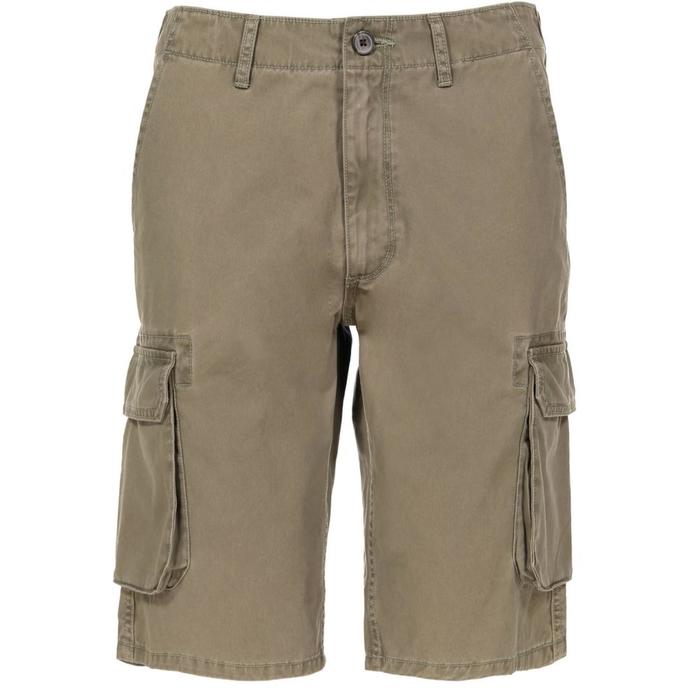 фото Шорты wrangler cargo short dusty olive, размер 46 (w15dkc275)