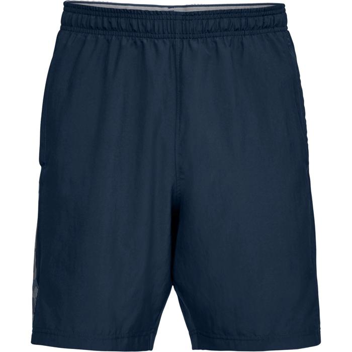 men's ua woven graphic wordmark shorts