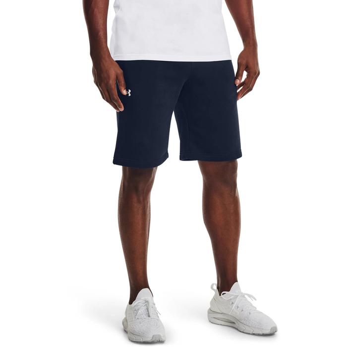 фото Шорты мужские, under armour rival cotton short, размер 50-52 (1363932-410)