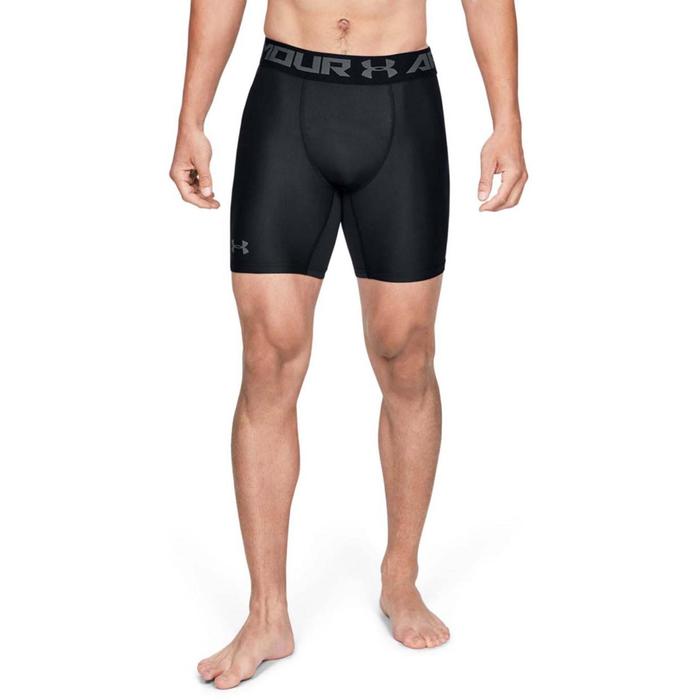 фото Шорты under armour heatgear 15cm mid compression shorts, размер 46-48 (1289566-001)