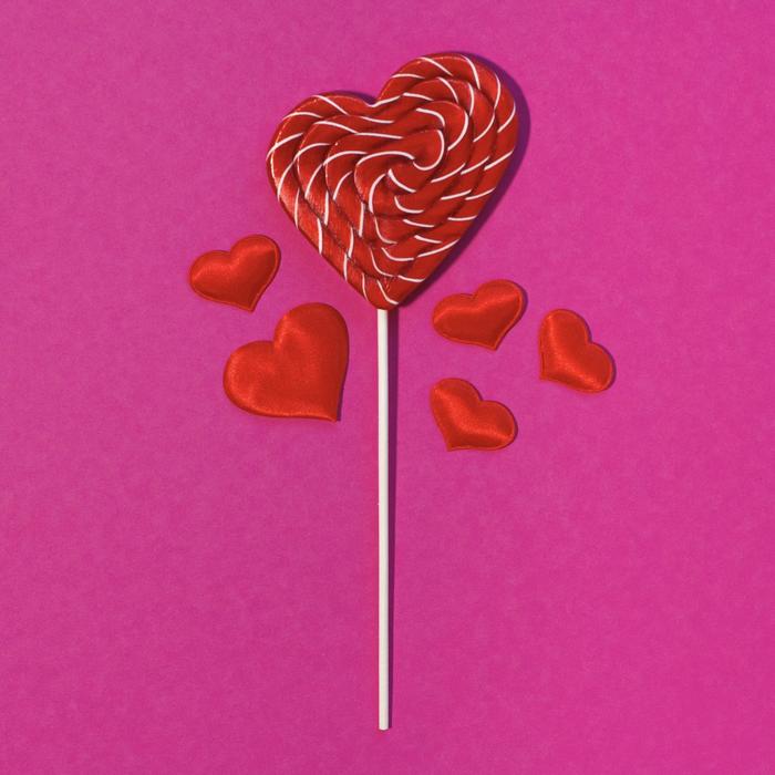 

Карамель леденцовая Sweet Ness клубника, сердце, 55г