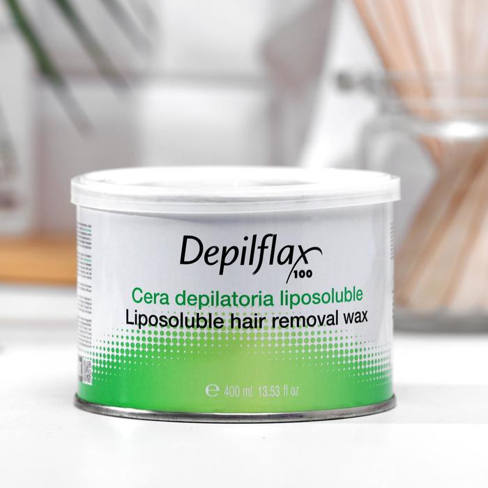 Воск для депиляции Depilflax100, розовый, 400 мл