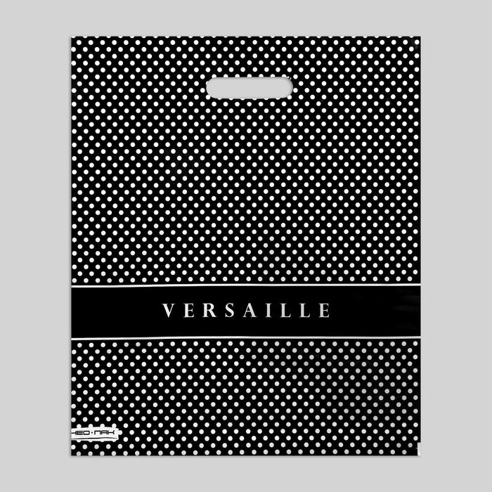 Пакет Версаль, полиэтиленовый с вырубной ручкой,60 мкм, 38 х 45 см пакет сиреневые тюльпаны полиэтиленовый с вырубной ручкой 38 х 45 см 60 мкм