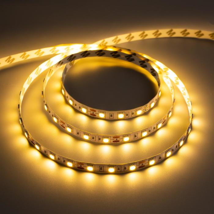 

Светодиодная лента URM, 12В, SMD5050, 5 м, IP22, 14.4Вт/м, 60 LED/м, 3000К