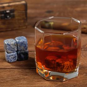 Набор камней для виски "Камни в стакане", 4 шт от Сима-ленд