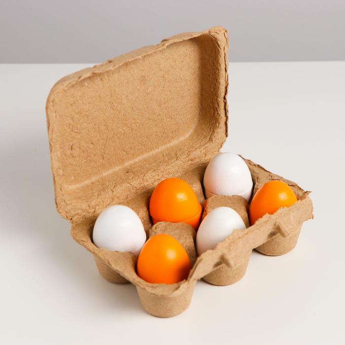 Детский игровой набор «Яйца» 16,2×11×5 см детский игровой набор яйца 16 2×11×5 см