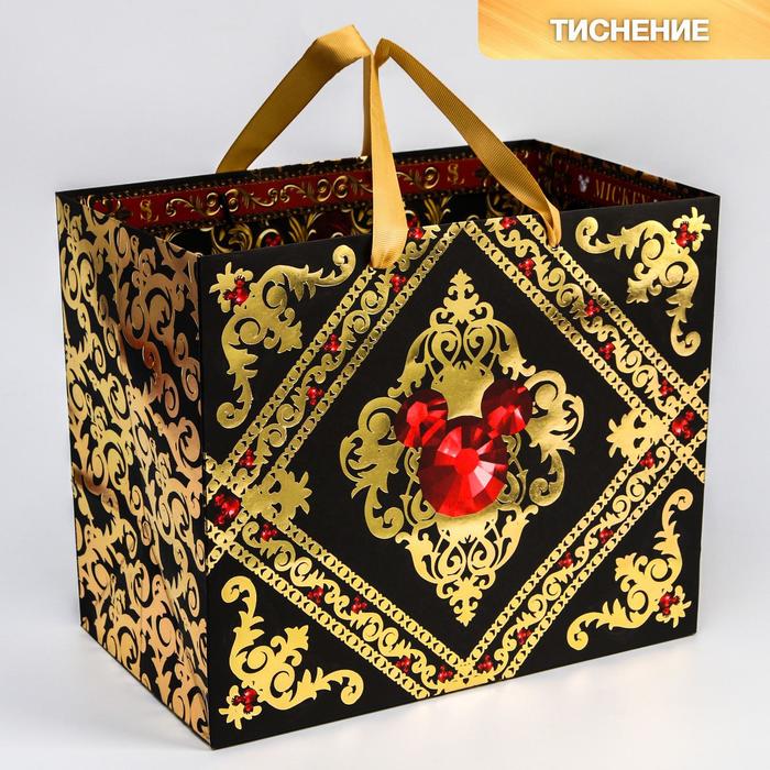 

Пакет ламинированный 30,5 × 25,5 × 18 см, Микки Маус