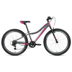 

Велосипед 24" Forward Jade 1.0, цвет серый/розовый, размер 12"