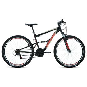 

Велосипед 27,5" Forward Raptor 1.0, цвет черный/красный, размер 16"
