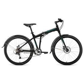 

Велосипед 26" Forward Tracer 2.0 disc, цвет черный/бирюзовый, размер 19"