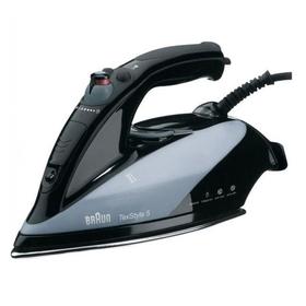 

Утюг Braun TS 545EA, 2000 Вт, антипригарное покрытие, 160 г/мин, 300 мл, чёрный