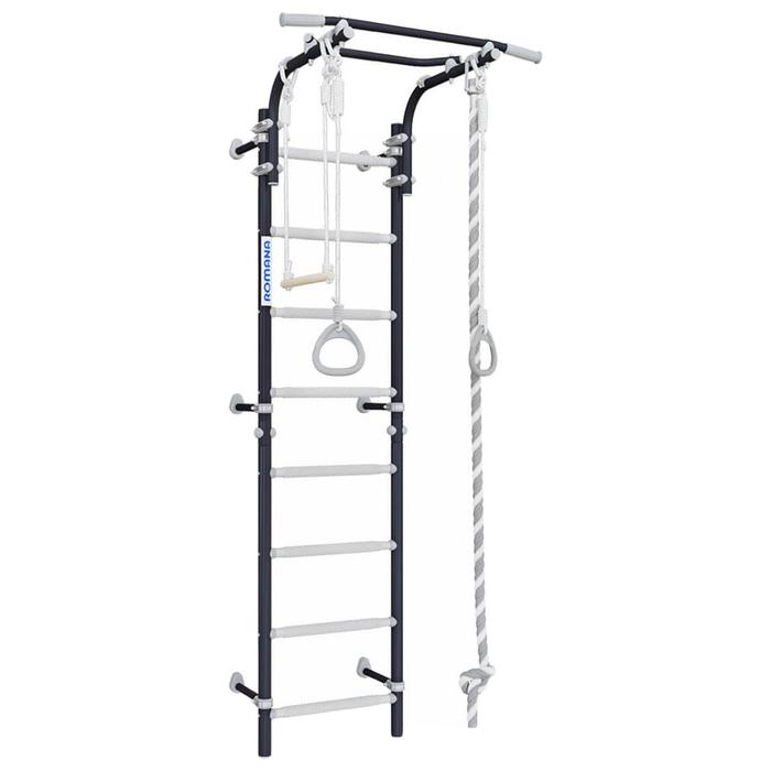 фото Детский спортивный комплекс 01.21.8.12.490.03.00-24 romana next pastel (графит)