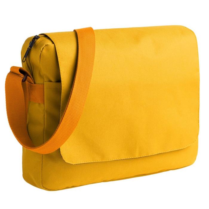 Конференц-сумка Unit Assistant желтая, 32х24х6 см